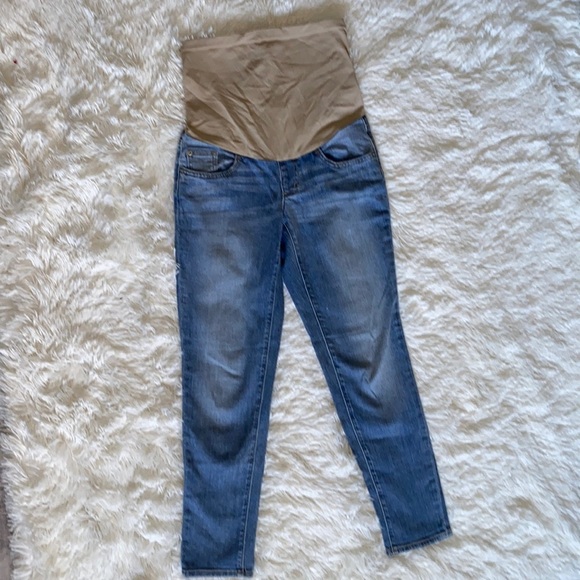 A PEA IN THE POD Secret Fit Belly Skinny Maternity Jeans - Picture 1 of 8